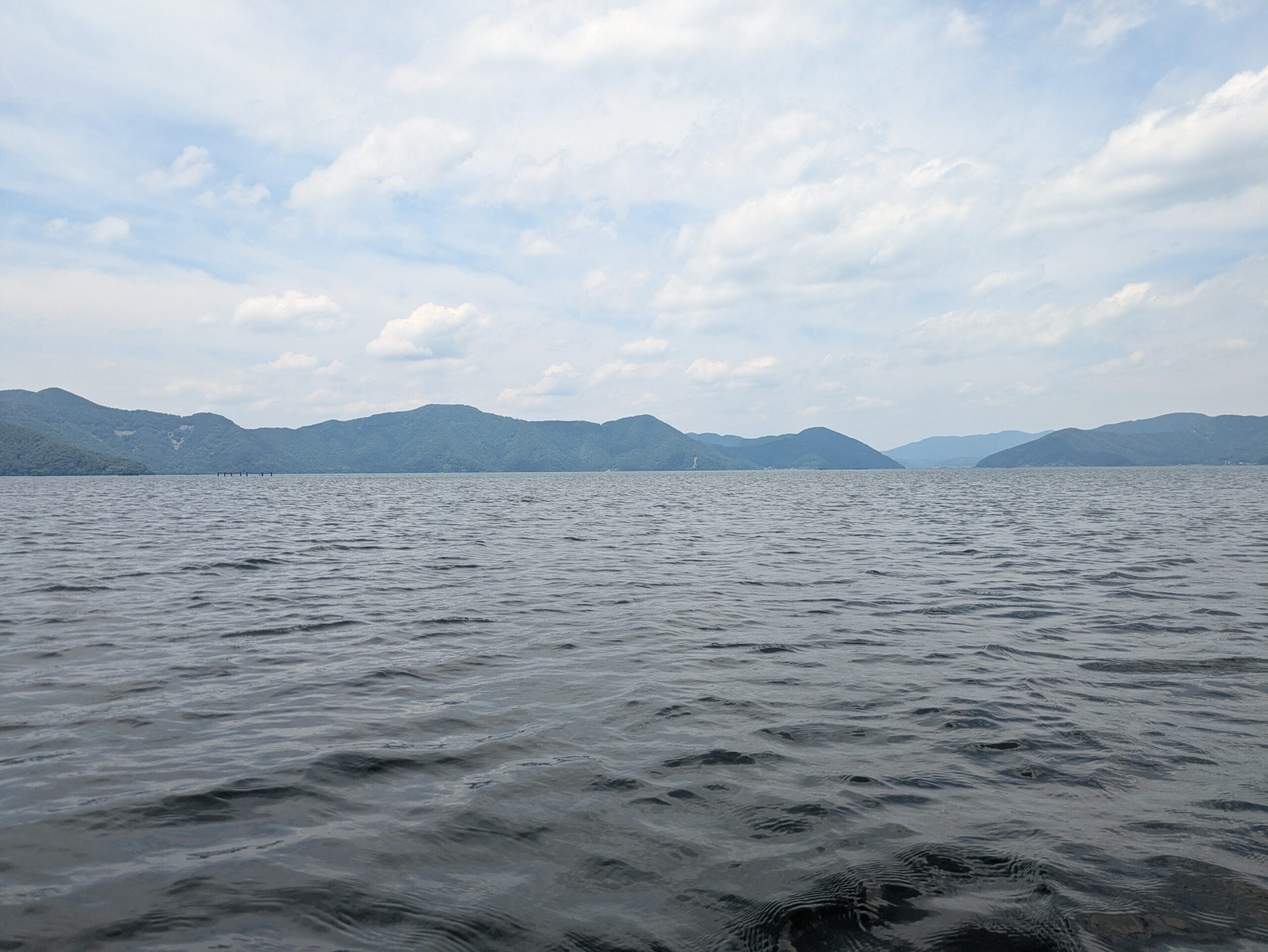 撮りにこんせ‼フォトコンテスト|滋賀・長浜北部|7月2日3枚目 琵琶湖の絶景